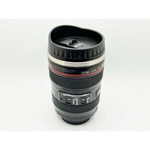Camera Lens Travel Coffee Mug Stainless Steel Photographer Friend(No Retail Box)